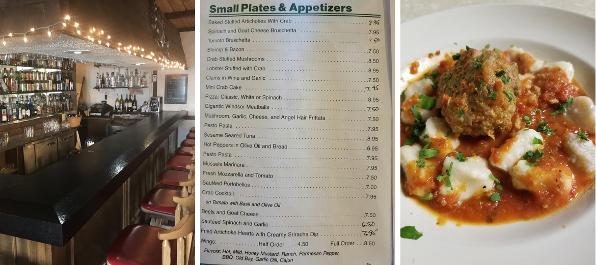 Windsor Inn At Shillington Menu